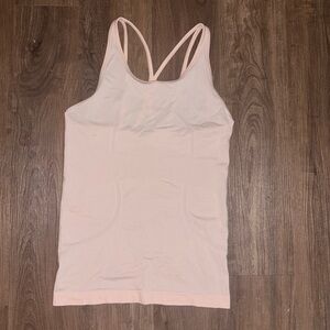 Lululemon Limited edition strappy swiftly tank size 6 in color
Pink